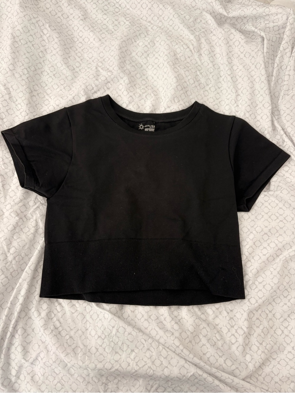 Aerie offline cropped athletic top